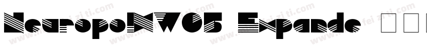 NeuropolXW05 Expande字体转换